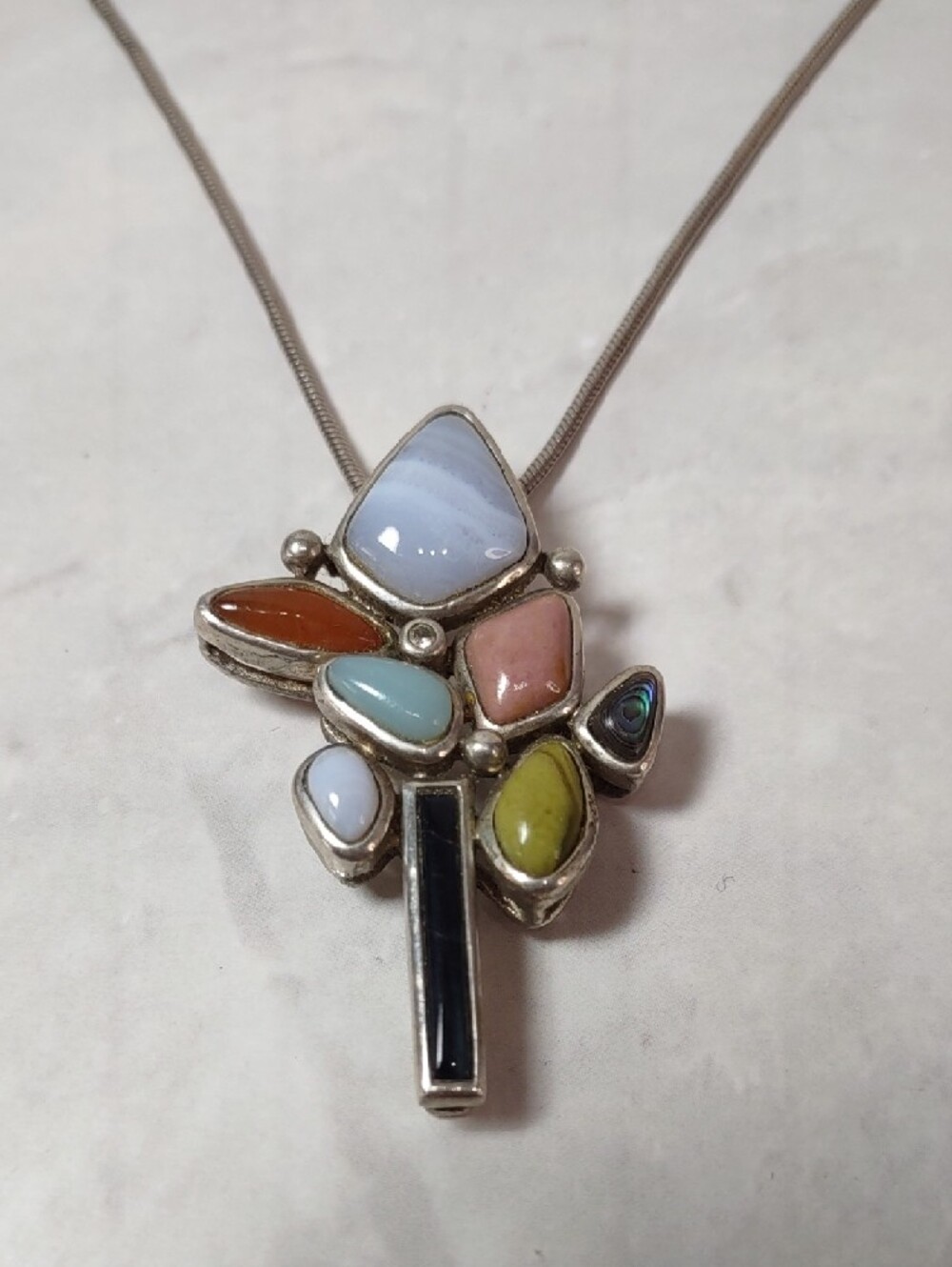 Vintage Whitney Kelly Gemstone Pendant
